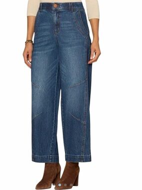 Democracy Barrel High-Rise Women’s Jeans - Blue
